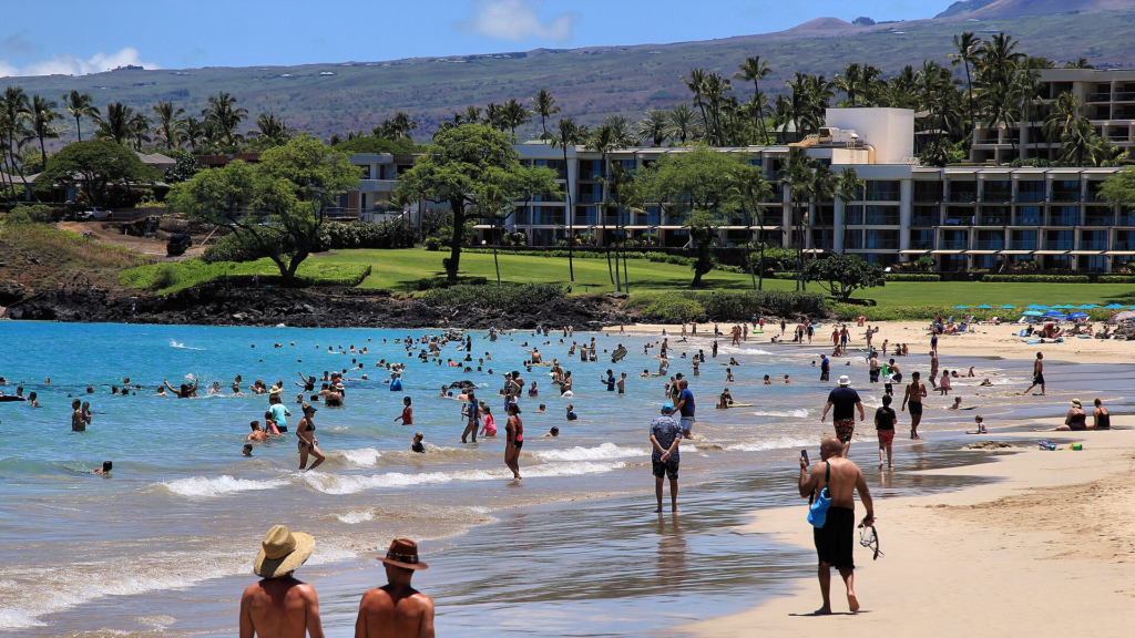 Hāpuna Beach on the Kohala Coast of the Big Island of Hawaiʻi