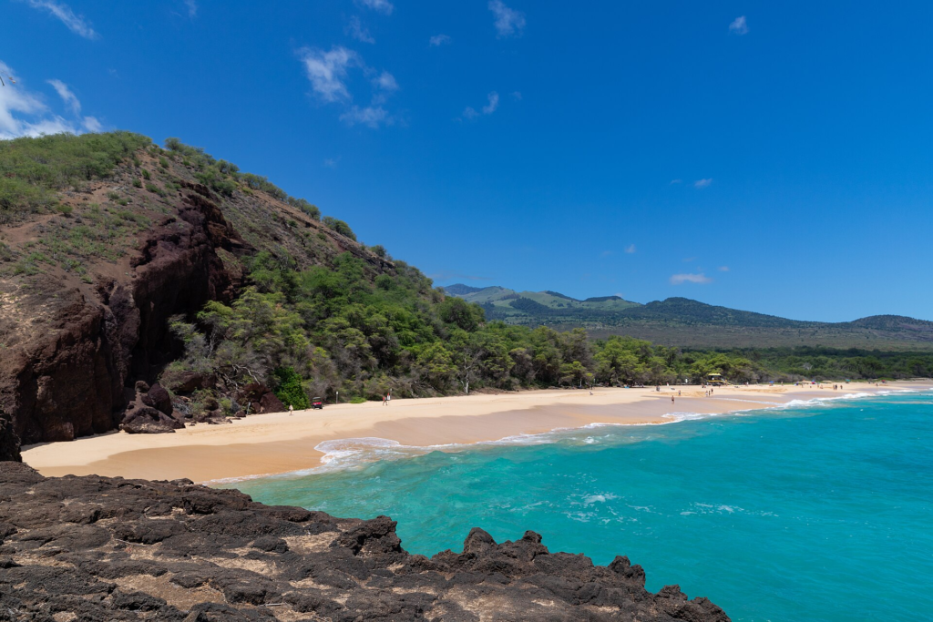 Big Beach at Mākena State Park on Maui